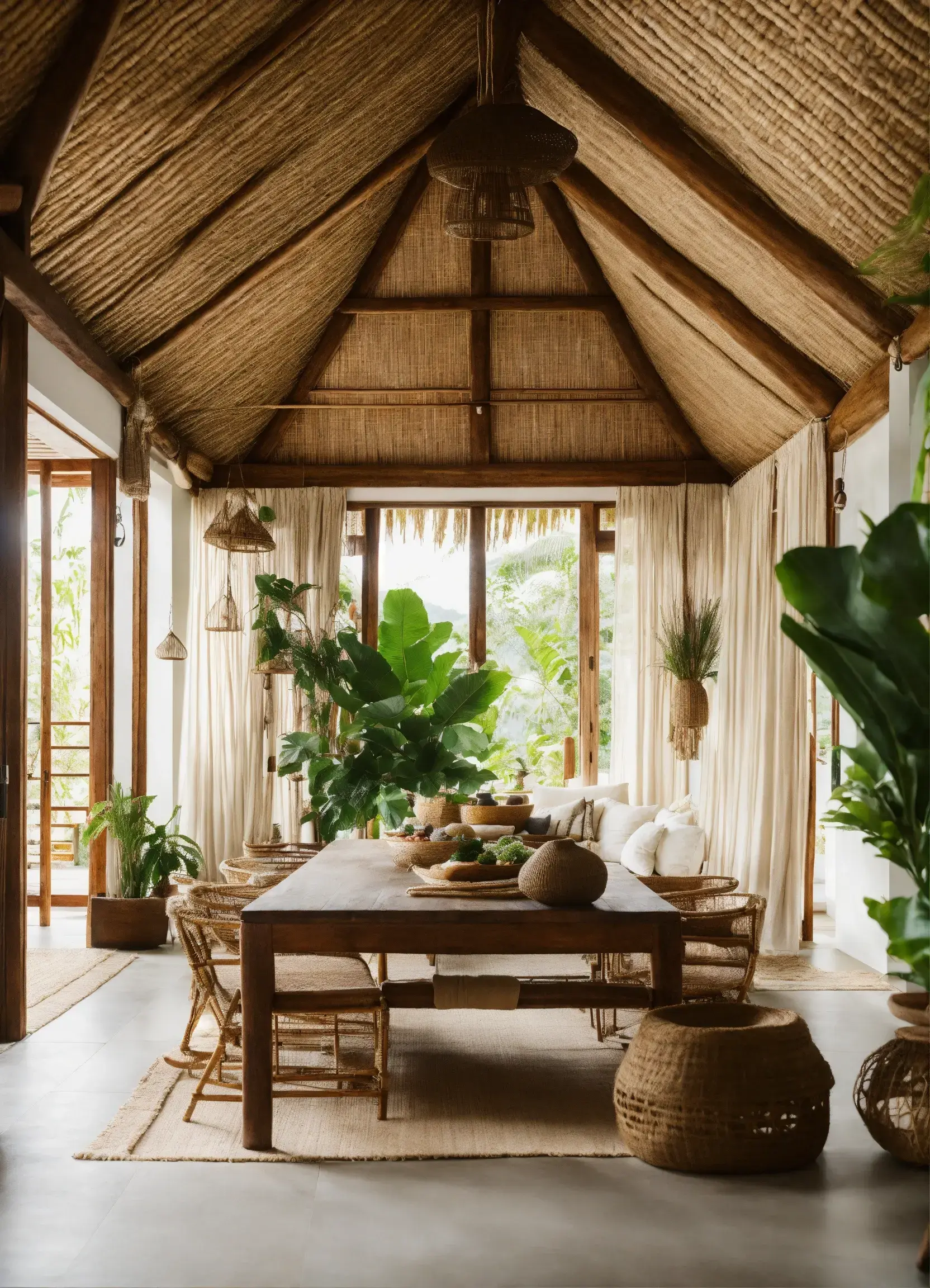 Natural cleaning supplies arranged on counter