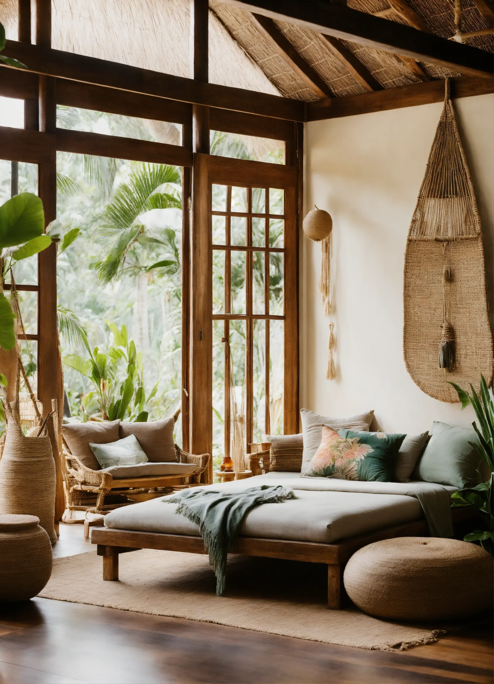 Upcycled glass jars turned into decorative vases